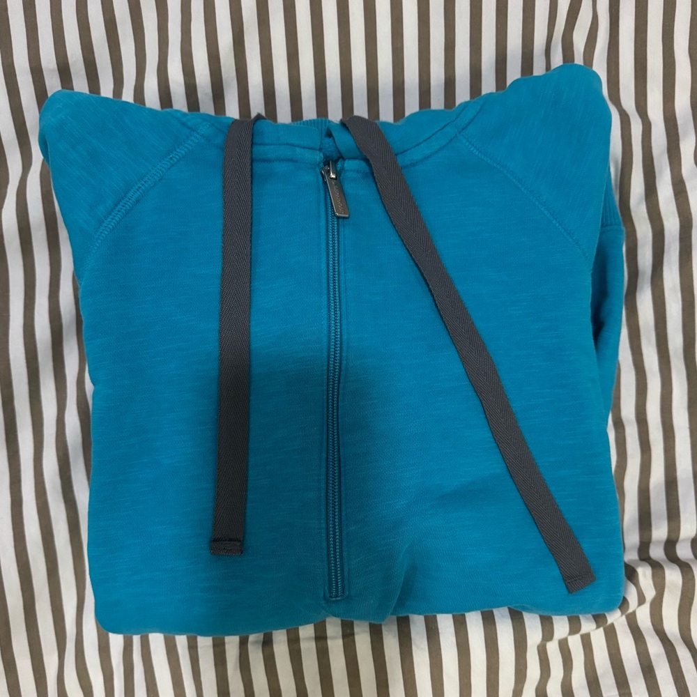 Under Armour Teal and Gray Hoodie